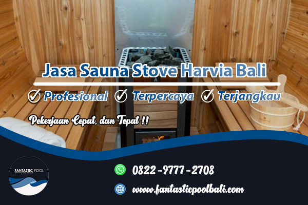 Jasa Sauna Stove Harvia Bali