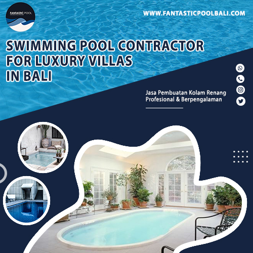 Swimming Pool Contractor Fox Luxury Villas In Bali